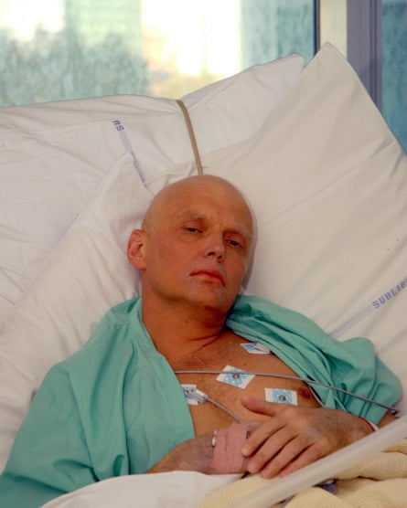 L'ancien agent russe Alexander Litvinenko hospitalisé à Londres en 2006