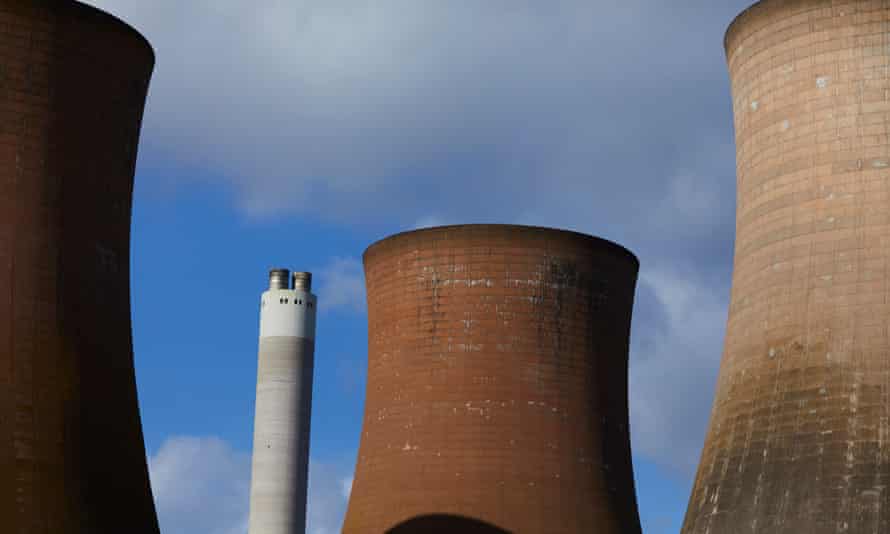 Rugeley Power Station in Staffordshire. Engie has closed the coal powered facility which will be demolished in phases through until 2021.