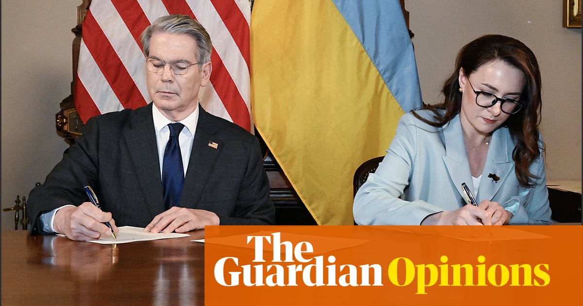 The Guardian view on the US and Ukraine: is the natural resources agreement a big deal? | Editorial