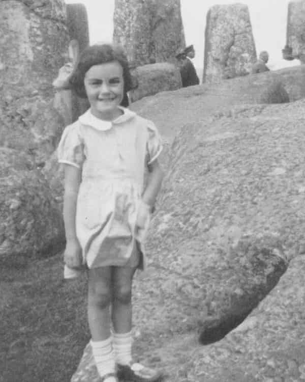Jean Gray at Stonehenge in 1936.
