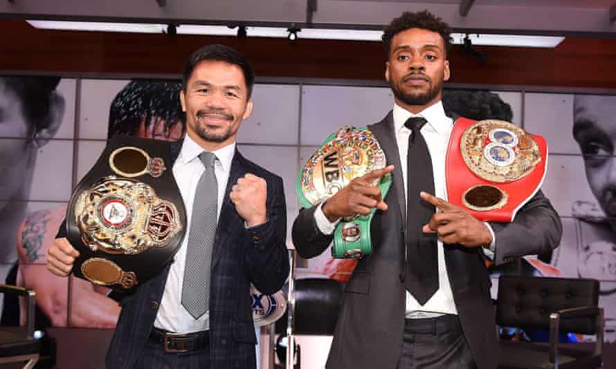 Errol Spence Jr Withdraws From Manny Pacquiao Fight With Torn Retina Boxing The Guardian