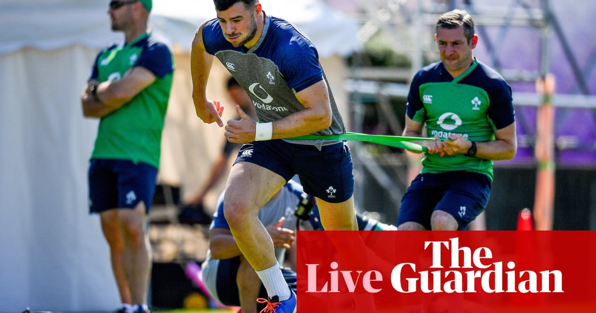 Ireland v Samoa: Rugby World Cup 2019 – live!