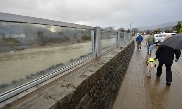 Keswick’s glass wall failed to stop new floods in December 2015. 