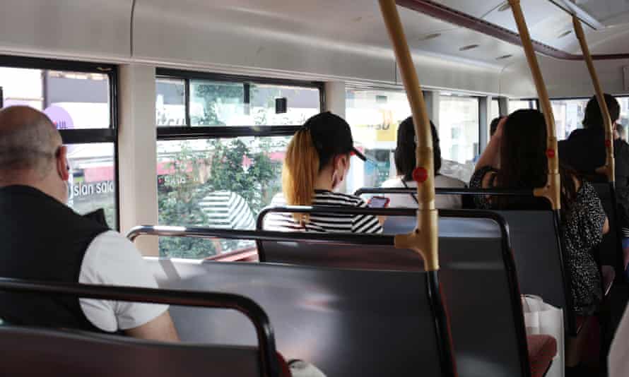 City dwellers avoid eye-contact with other passengers on buses and trains.