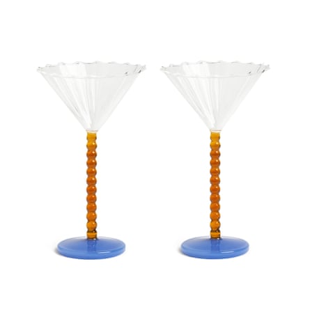 Le Gent &Klevering Amber Perle coupe Set of 2