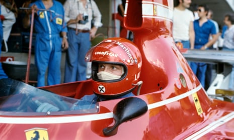 Niki Lauda at the Spanish Grand Prix in 1974.