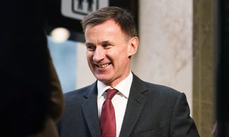 Jeremy Hunt smiling at an event.