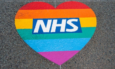 NHS thank you heart