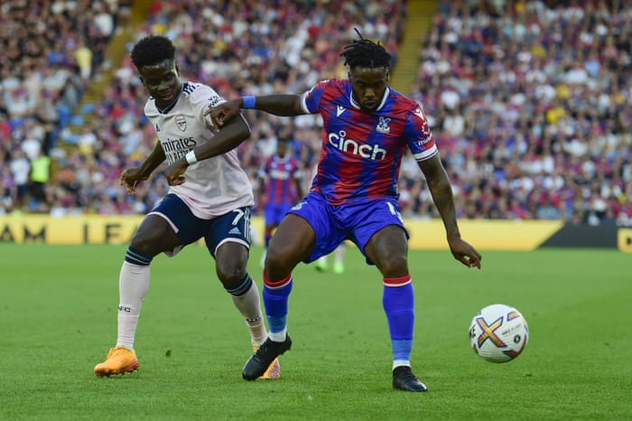 Palace started the second half strongly.