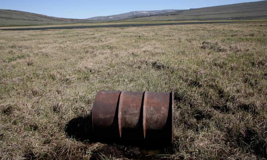 Oil and gas companies are using the crisis in the Ukraine to lobby for the right to drill on US public lands, such as this stretch of tundra near the Kokalik river in north- western Alaska.