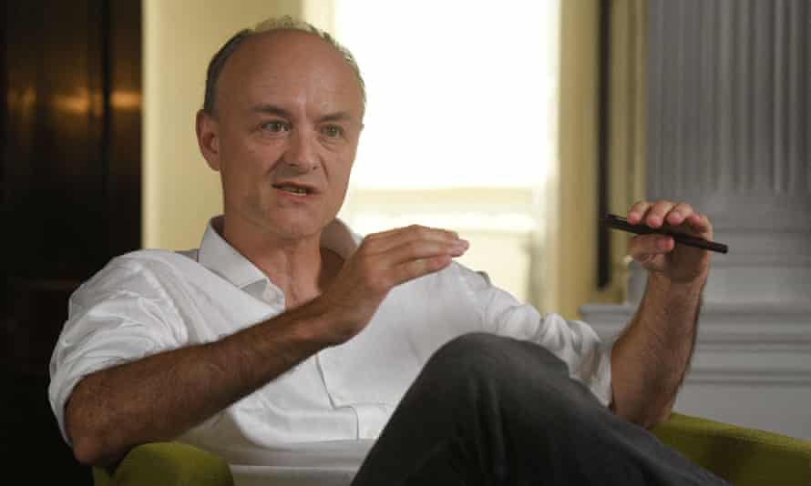 Dominic Cummings speaking to Laura Koensberg last week.