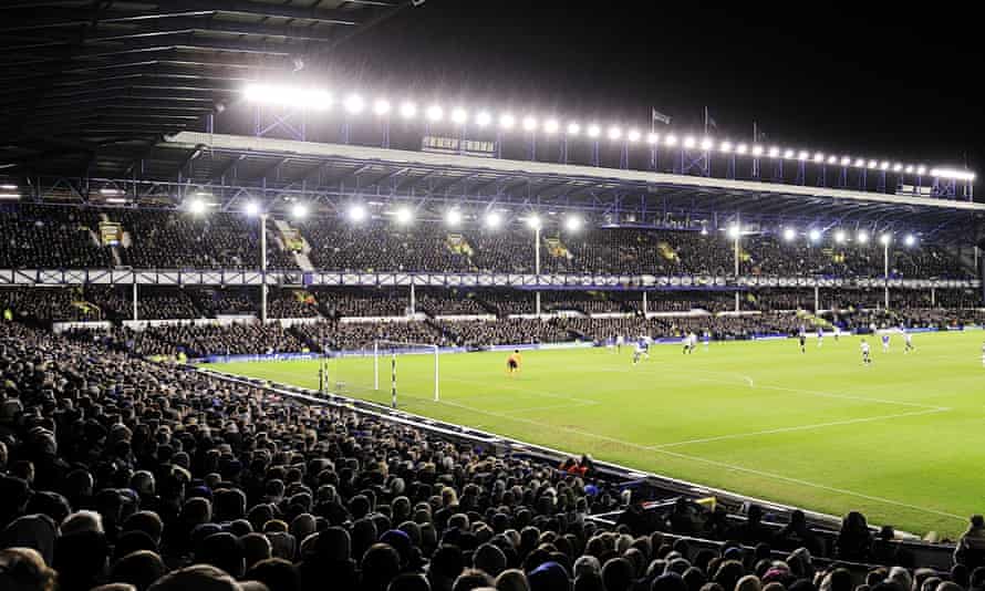 A packed Goodison Park for Everton’s game against Chelsea in mid-February. How many fans will come back?