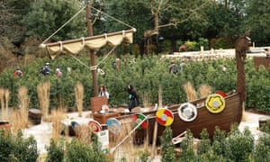 The new Horrible Histories maze, Warwick Castle