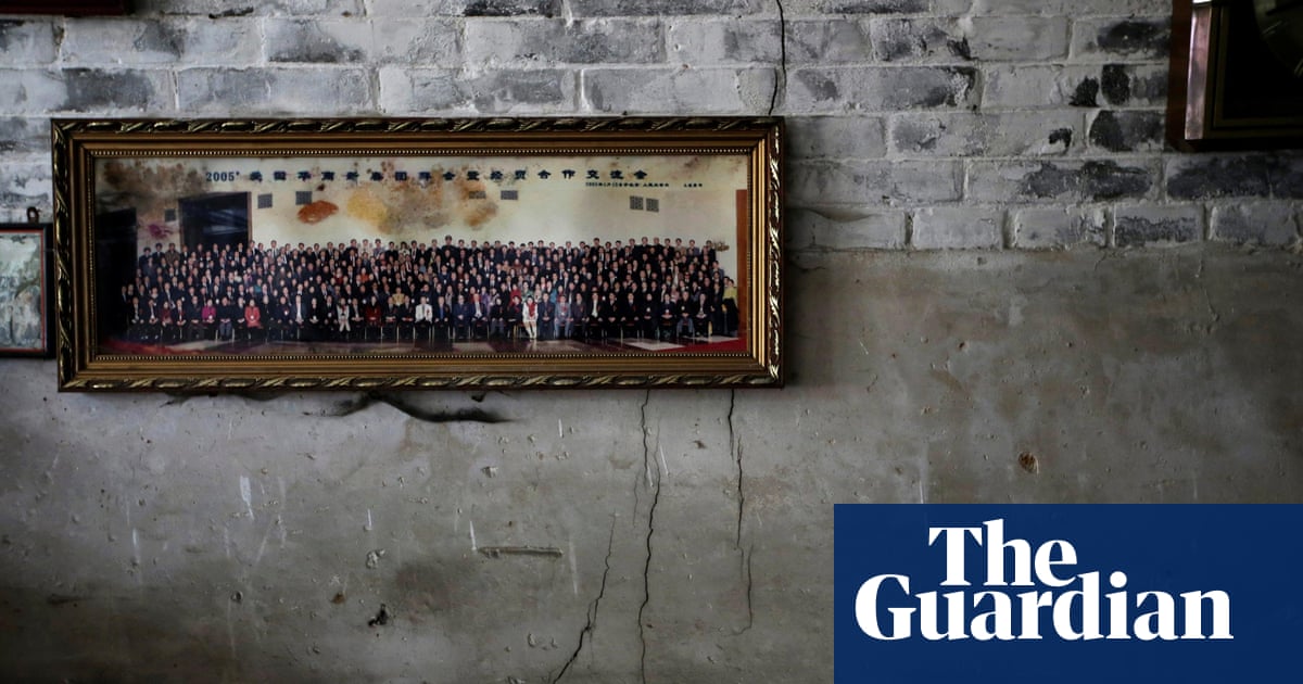 China S Sinking Coal Mining Towns And Villages In Pictures