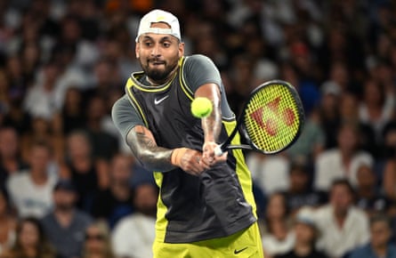 Nick Kyrgios at the 2025 Australian Open