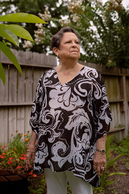 Betsy Lewis, 75, poses for a portrait at her home in Houston, Texas.