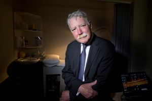 Geoff Reid in his surgery in Sydney, Australia