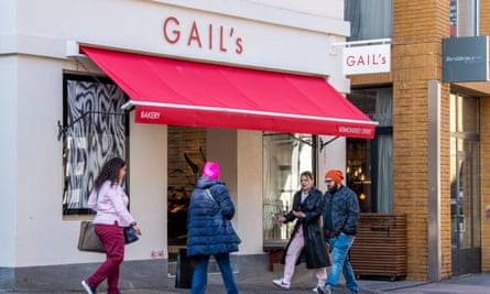 A Gail’s shop seen from the road