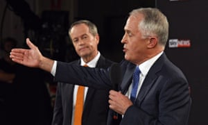 Bill Shorten and Malcolm Turnbull