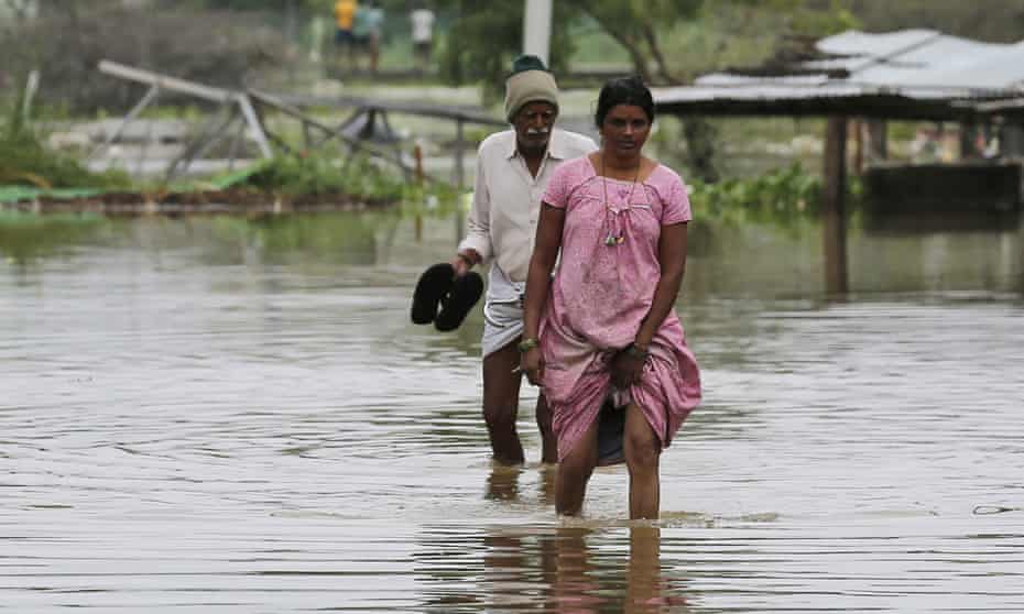 Flooding in Hyderabad, India