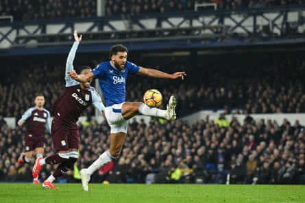 Dominic Calvert-Lewin has not scored for Everton since 14 September.