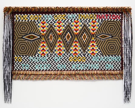 Jeffrey Gibson’s To My Nation, 2017