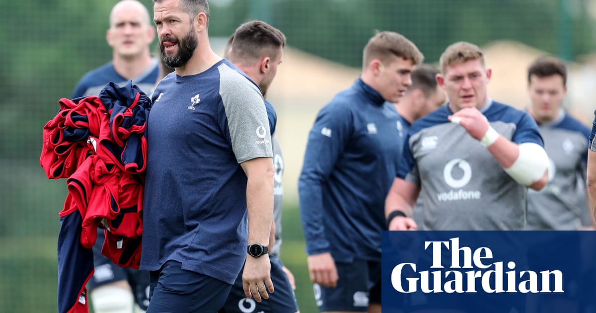 Andy Farrell at home with Ireland and prepares to lean on career mentors