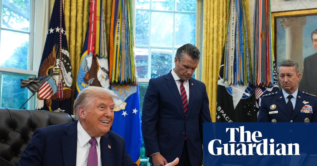 Trump signs executive order rebranding Pentagon as ‘Department of War’