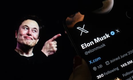 Elon Musk, the owner of the social media platform X