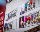 ‘Fantastically special’: all 10 Victoria Crosses awarded to Royal Marines go on show for first time
