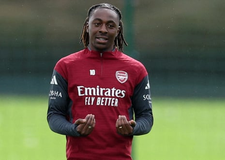Eberechi Eze will make his Champions League debut at San Mames tonight.