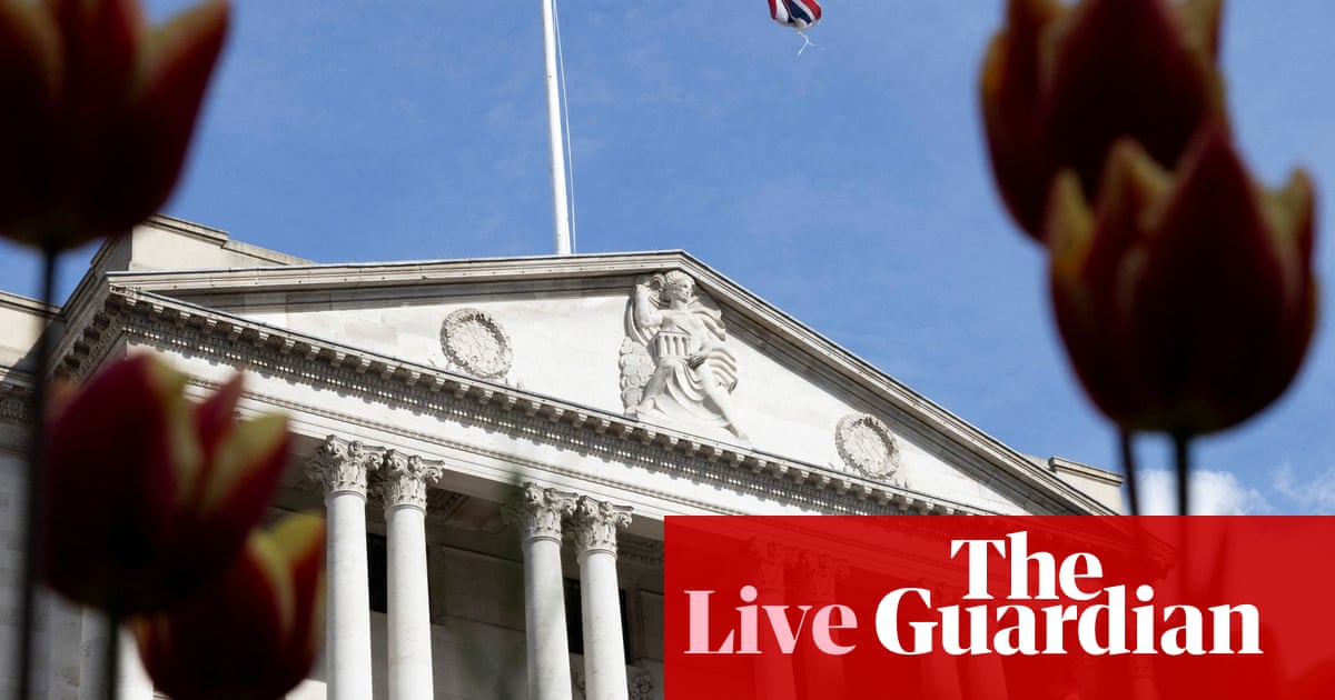 Pound hits three-week low after Bank of England says slowing jobs market could prompt rate cut business live