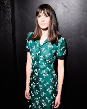 Martin during Paris fashion week in 2017.