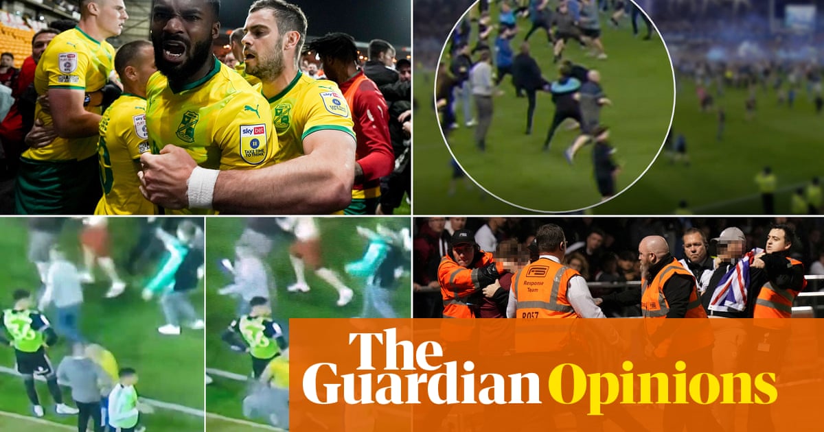 Fans’ ugly behaviour is not just about football – it’s about society