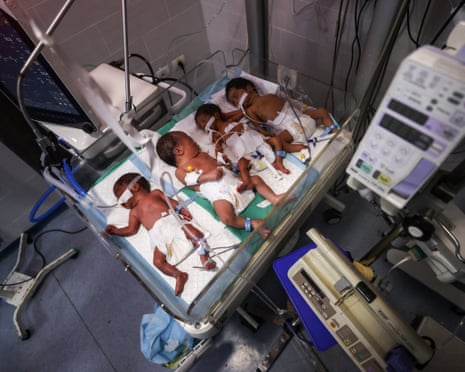 Babies in a hospital