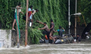 The strongest El Niño on record: flood waters in Chennai, India, in December last year.