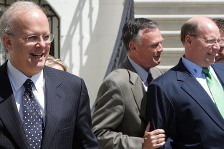 three men standing side by side