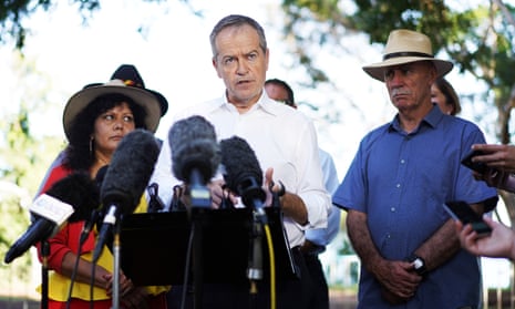 Bill Shorten branded the Coalition’s campaign against Labor’s climate policies ‘malicious and stupid’ as he visited Darwin on 2019 federal election trail
