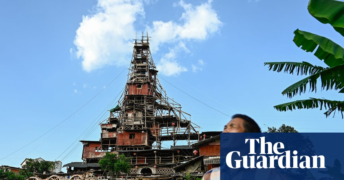 Chinese authorities destroy villager’s ramshackle 10-storey Studio Ghibli-esque home