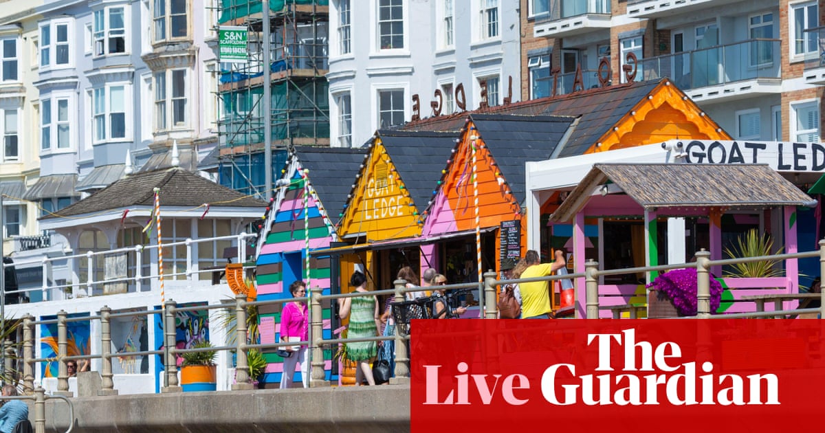 UK services sector shrinks at fastest pace since 2023; global shares tumble after US tech sell-off – business live