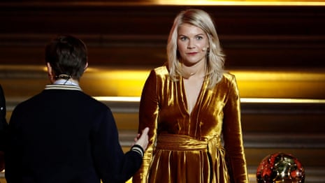 Ada Hegerberg asked if she knows how to twerk when accepting Ballon d'Or – video
