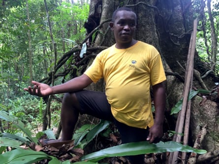 Forest defender Clovis Razafimalala