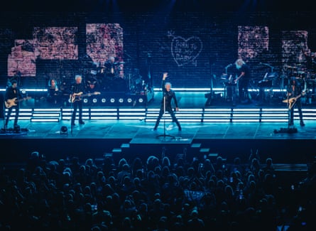 Band on stage