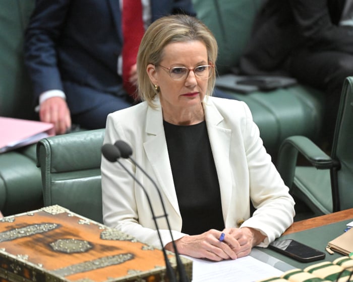 Australia news live: Sussan Ley had ‘a really strong point to make’ on Joy Division T-shirt, Melissa McIntosh says