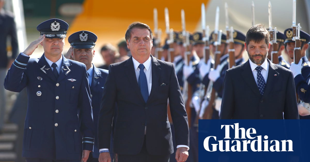 'Fascist, violent, dangerous': protests planned as Bolsonaro arrives in Chile
