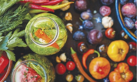 Traditional Moldovan pickles made with local produce