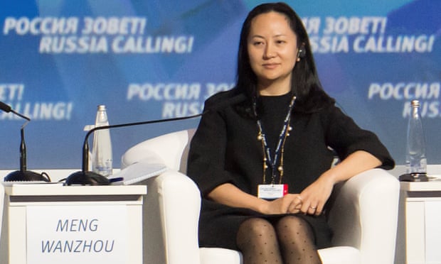 Meng Wanzhou at a VTB Capital Investment forum in Moscow in 2014.