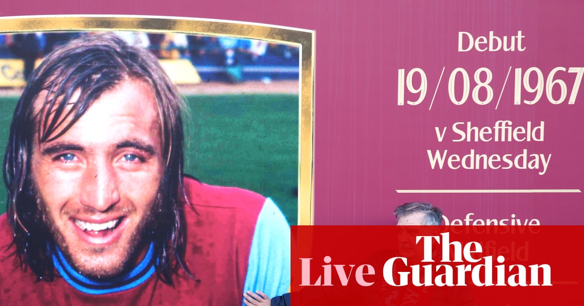 West Ham United v Liverpool: Premier League live
