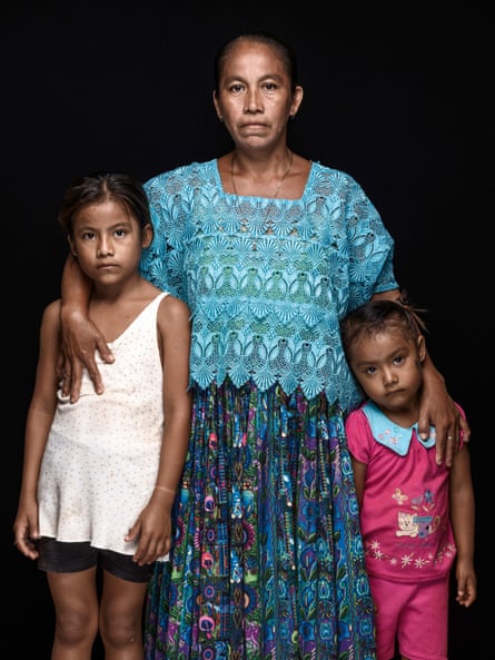 Ileana Cha Lopez, housewife, with Amaoilis and Kimberly