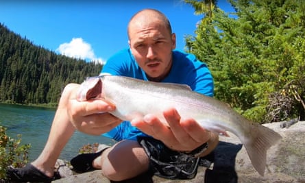 Vlogging and fishing: a YouTuber goes wild camping in the Cascade mountains | Fishing holidays